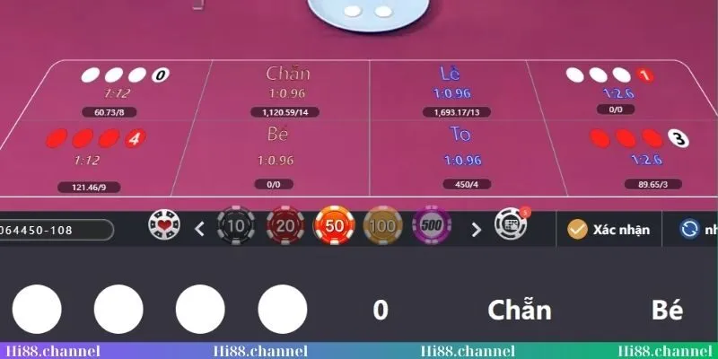 Bỏ túi chiến thuật chơi xóc đĩa online Hi88