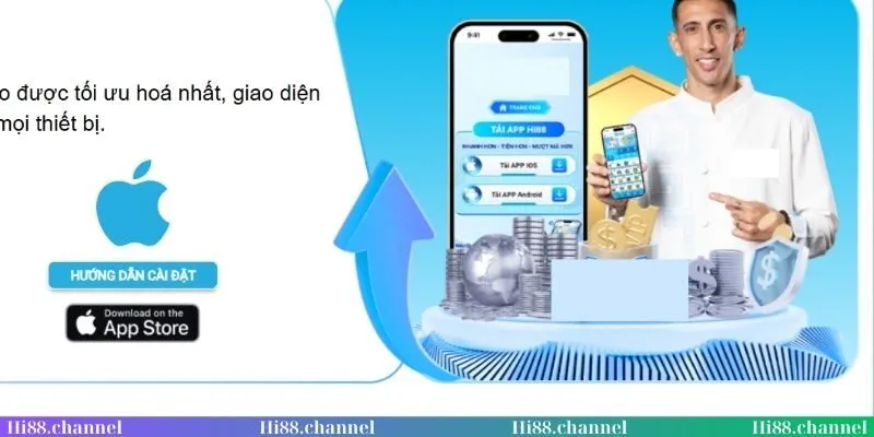 Các bước tải app Hi88 về iOS
