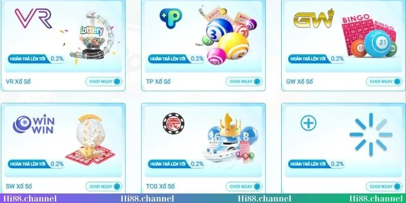 Đặt cược xổ số nhận thưởng lớn tại Hi88