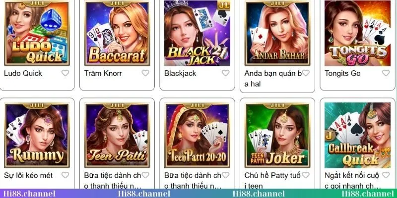 Sảnh cung cấp game bài 3D uy tín