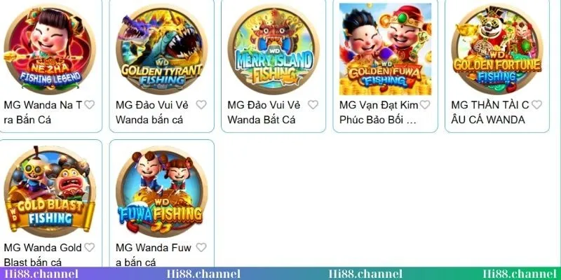 Sản phẩm săn cá đổi xu đình đám