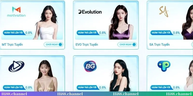 Ưu điểm từ Hi88 casino